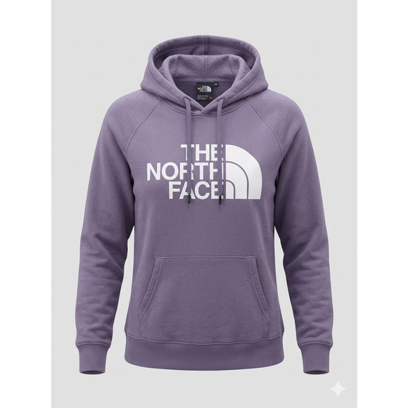 The North Face Tops - The North Face Half Dome Pullover Hoodie Lavender Purple Women's XS Extra Small